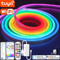 Ruban Néon LED Connecté WiFi RGBIC - Synchronisation Musicale