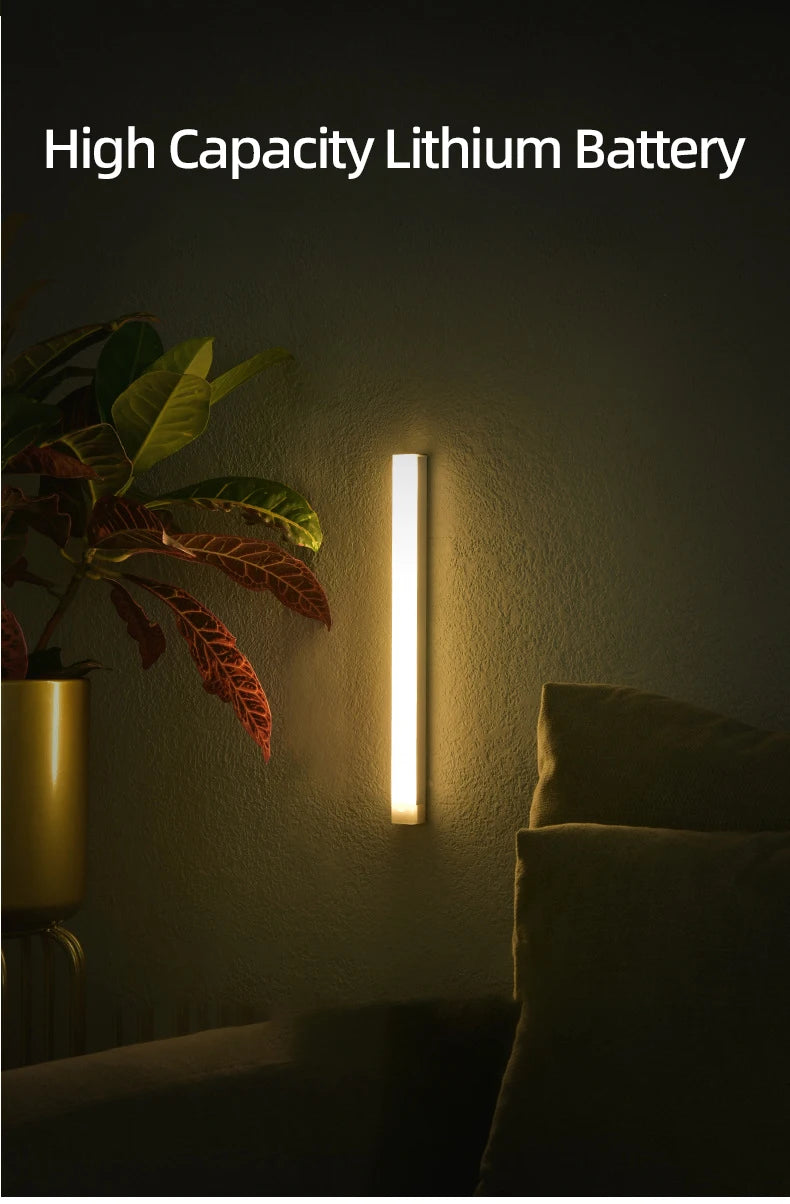 Veilleuse LED Sans Fil Rechargeable - Détecteur de Mouvement