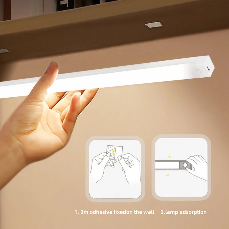 Veilleuse LED Sans Fil Rechargeable - Détecteur de Mouvement
