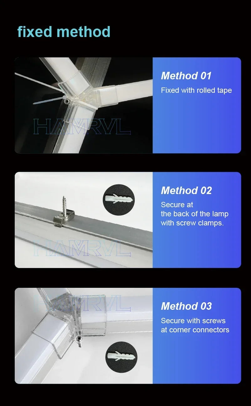 Panneaux LED Hexagonaux Connectés - Éclairage Modulaire