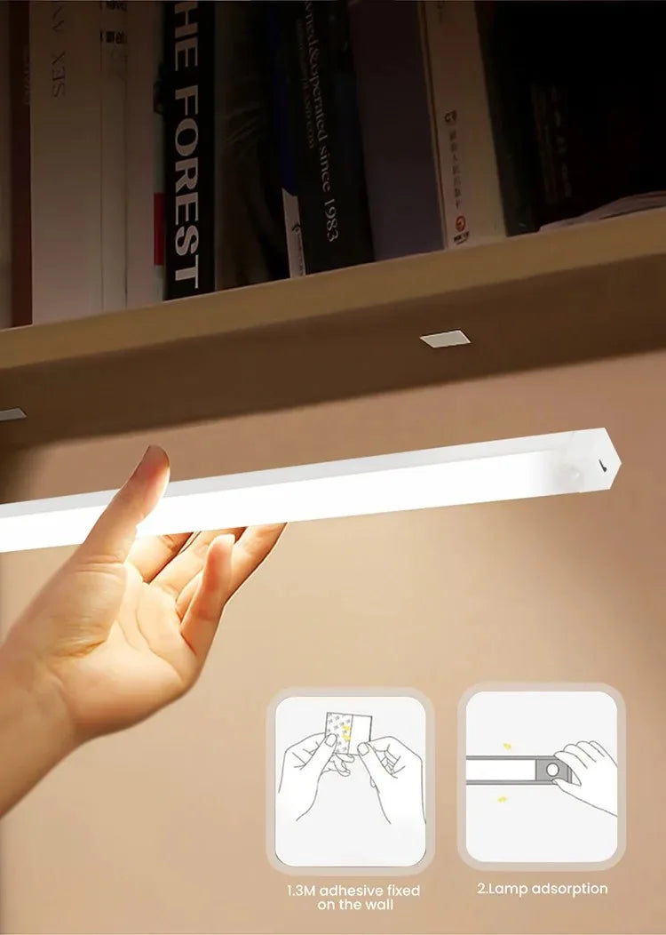 Veilleuse LED Sans Fil Rechargeable - Détecteur de Mouvement