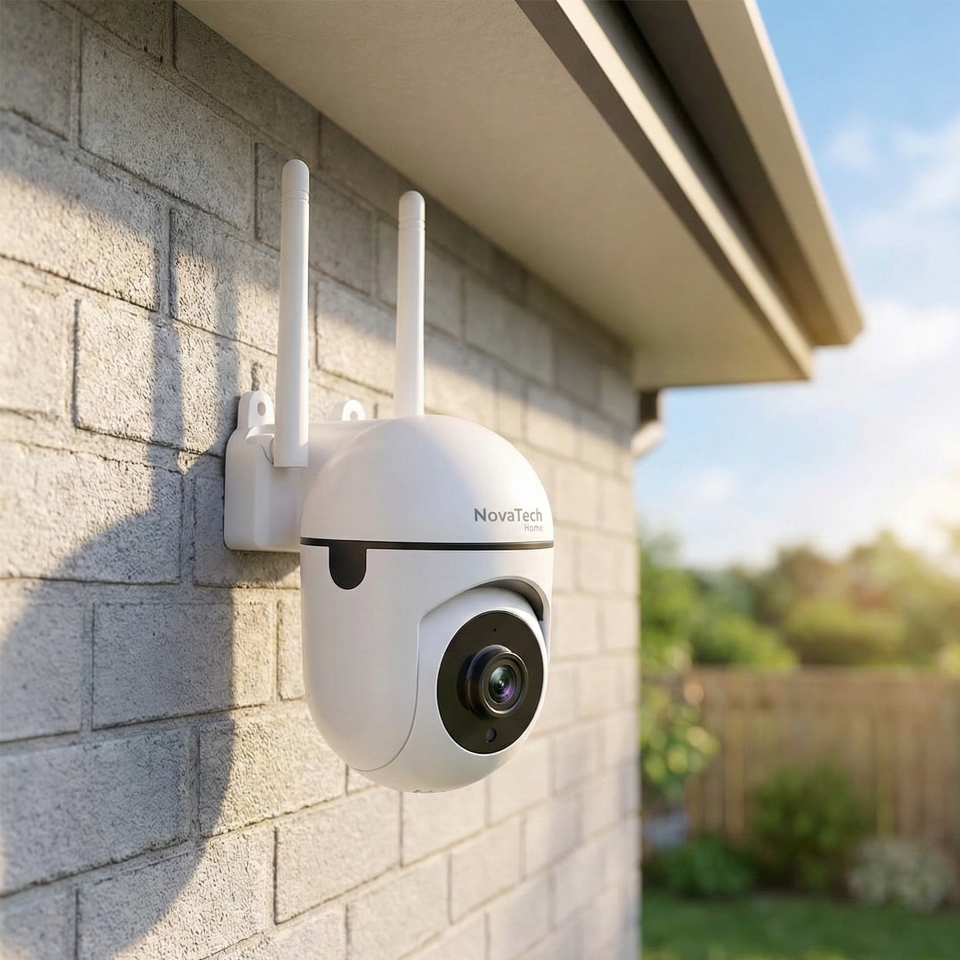 Caméra de Surveillance WiFi HD 1080p - Vision Nocturne & 360°